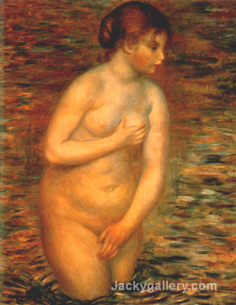 Nude in the water by Pierre Auguste Renoir paintings reproduction